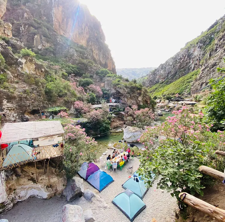المبيت بالخيام واد القنار