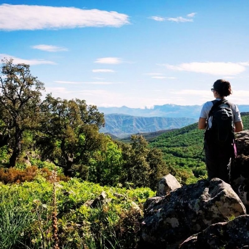 Magnifique vue montagneuse depuis les sentiers du mont Kerboue et du parc de Bouhachem