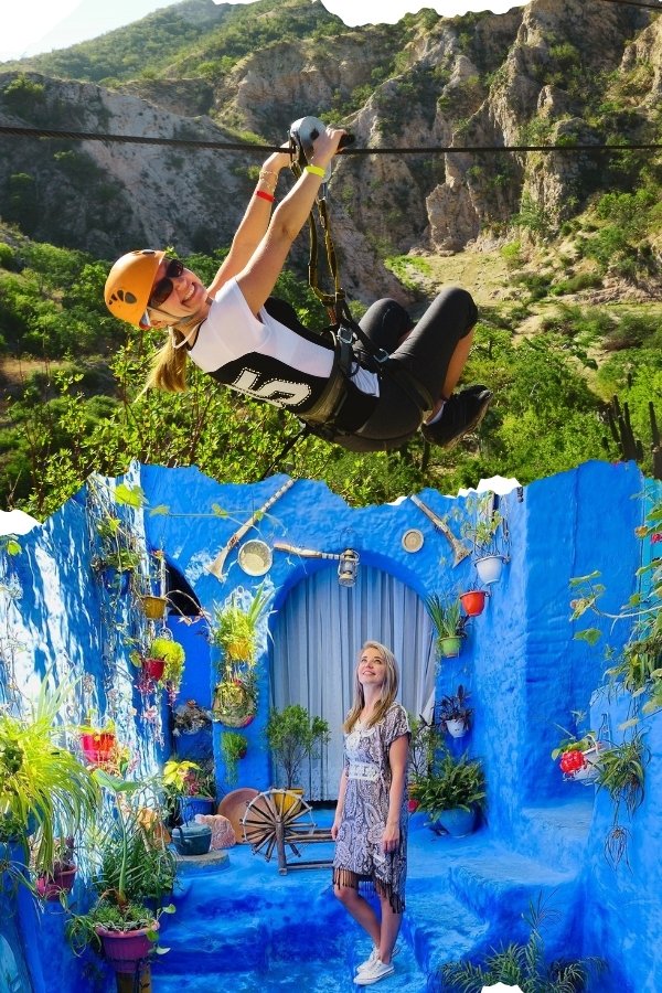Chefchaouen – Akchour et activités de Tyrolienne – Une journée
