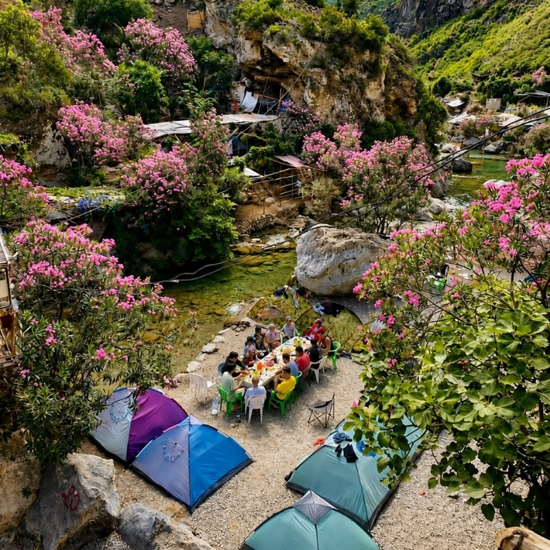 شفشاون واد القنار Oued Al kannar Chefchaouen