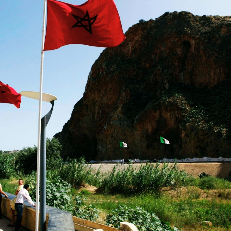 الحدود الجزائرية المغربية